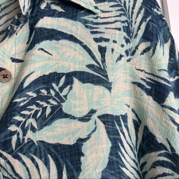 Rip Curl Womens Sun Rays Oversized Button Up Tropical Shirt Large - Picture 6 of 10